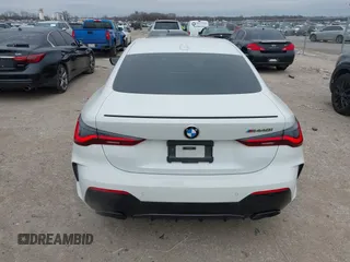 2024 BMW 4 Series M440i with VIN WBA83AP03RCR93802, listed as a IAAI auction lot 41619054 with 11,173 mi miles. Bid and sale history available at carsss.com. Image 17.