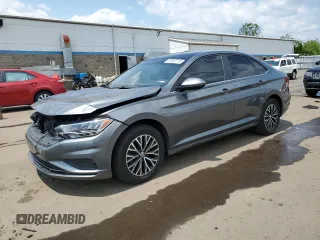 2019 Volkswagen Jetta S with VIN 3VWC57BU4KM048119, listed as a Copart auction lot 61542715 with 85,011 mi miles and Salvage title. Bid and sale history available at DreamBid. Image 1.