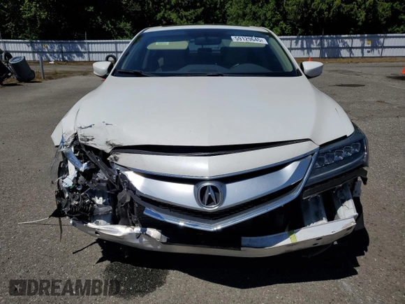 2018 Acura ILX Special Edition with VIN 19UDE2F45JA008049, listed as a Copart auction lot 59129645 with 46,166 mi miles and Salvage title. Bid and sale history available at DreamBid. Image 5.