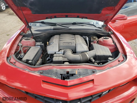 2011 Chevrolet Camaro 1SS with VIN 2G1FJ1EJ4B9206325, listed as a Copart auction lot 48210125 with 77,442 mi miles and Salvage Title. Bid and sale history available at carsss.com. Image 11.