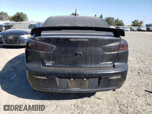 2017 Mitsubishi Lancer ES with VIN JA32U2FU7HU016220, listed as a Copart auction lot 71473644 with 116,094 mi miles and Salvage Title. Bid and sale history available at carsss.com. Image 6.
