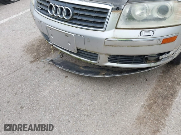 2004 Audi A8 L with VIN WAUML44E64N017817, listed as a IAAI auction lot 42174870 with 1 mi miles. Bid and sale history available at carsss.com. Image 6.