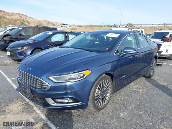2018 Ford Fusion Hybrid Titanium with VIN 3FA6P0RU9JR120589, listed as a IAAI auction lot 41463194 with 74,025 mi miles. Bid and sale history available at carsss.com. Image 18.