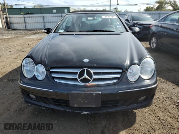 2009 Mercedes-Benz CLK-Class 3.5L with VIN WDBTK56G19T103141, listed as a Copart auction lot 73523194 with 96,221 mi miles and Salvage Title. Bid and sale history available at carsss.com. Image 5.