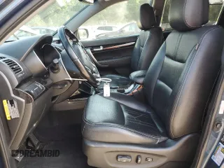 2014 Kia Sorento EX with VIN 5XYKU4A70EG528302, listed as a Copart auction lot 61824965 with 144,897 mi miles and Salvage title. Bid and sale history available at DreamBid. Image 7.