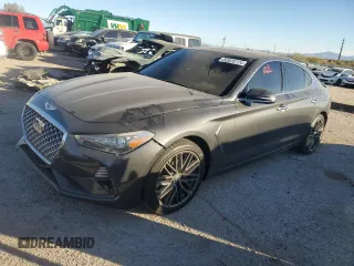 2020 Genesis G70 2.0T with VIN KMTG44LA1LU045249, listed as a Copart auction lot 82020724 with 37,575 mi miles and Salvage Title. Bid and sale history available at DreamBid. Image 1.