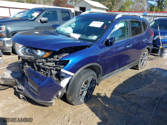 2019 Nissan Rogue SL with VIN 5N1AT2MT8KC754045, listed as a IAAI auction lot 41274957 with 86,781 mi miles. Bid and sale history available at carsss.com. Image 17.