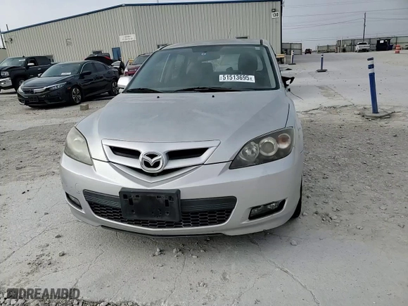 2008 Mazda Mazda3 s Grand Touring with VIN JM1BK343X81787165, listed as a Copart auction lot 51513695 with 186,515 mi miles and Salvage Title. Bid and sale history available at carsss.com. Image 10.