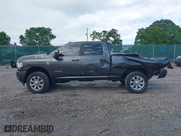 2023 Ram 2500 Big Horn with VIN 3C6UR5DL5PG628593, listed as a IAAI auction lot 42361042 with 38,821 mi miles and . Bid and sale history available at DreamBid. Image 14.