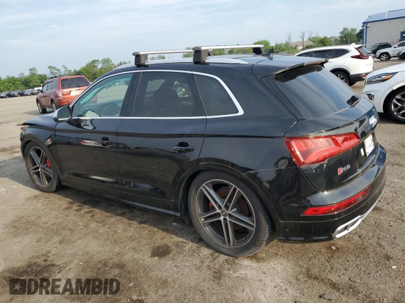 2020 Audi SQ5 Premium Plus with VIN WA1B4AFY1L2023175, listed as a Copart auction lot 59891245 with Not provided miles and Salvage title. Bid and sale history available at DreamBid. Image 2.