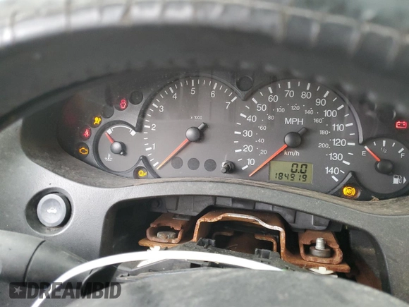 2005 Ford Focus with VIN 3FAHP31N65R146202, listed as a Copart auction lot 50226415 with 184,919 mi miles and Salvage title. Bid and sale history available at DreamBid. Image 9.