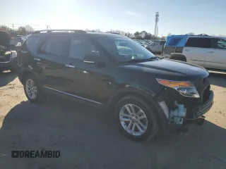 2013 Ford Explorer XLT with VIN 1FM5K7D84DGB51604, listed as a Copart auction lot 43856505 with 106,179 mi miles and Salvage Title. Bid and sale history available at DreamBid. Image 4.