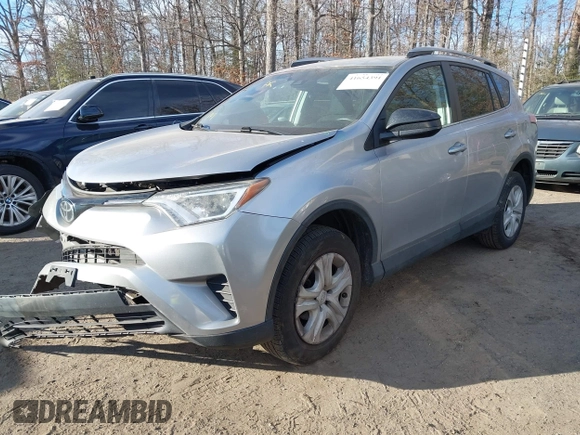 2017 Toyota RAV4 LE with VIN 2T3BFREV0HW637428, listed as a IAAI auction lot 41654391 with 63,298 mi miles. Bid and sale history available at carsss.com. Image 2.