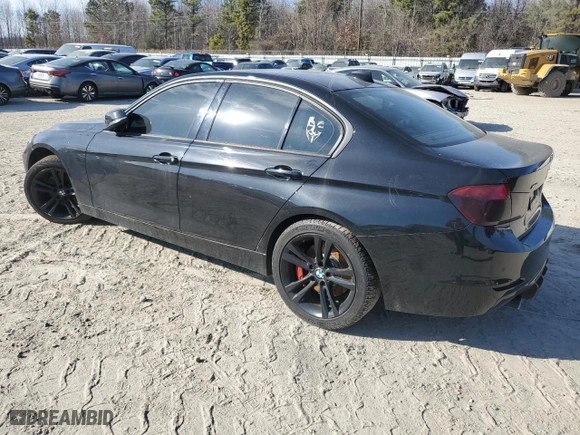 2014 BMW 3 Series 335i xDrive with VIN WBA3B9C59EP459297, listed as a Copart auction lot 44387345 with 111,001 mi miles and Salvage Title. Bid and sale history available at carsss.com. Image 2.