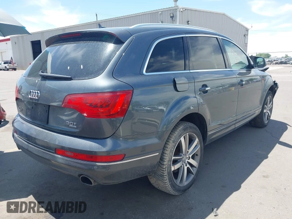 2015 Audi Q7 Premium Plus z VIN WA1LGAFE6FD009024, wystawiony jako IAAI lot #42282569 z przebiegiem 95 953 mil mil oraz . Historia ofert i sprzedaży dostępna na DreamBid. Obrazek 4.