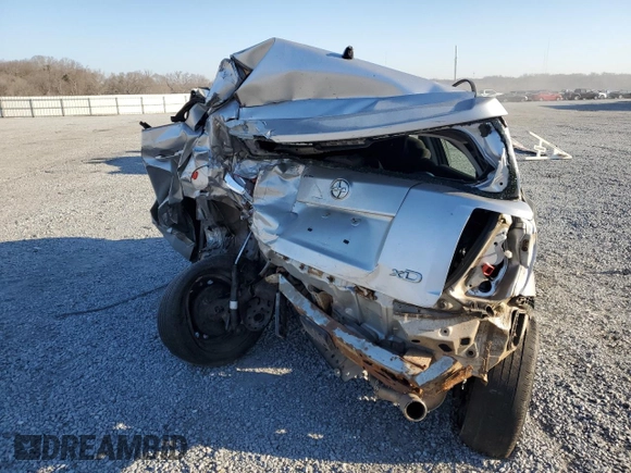 2008 Scion xD with VIN JTKKU10438J007156, listed as a Copart auction lot 46161335 with 0 mi miles and Salvage Title. Bid and sale history available at carsss.com. Image 6.