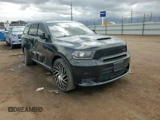 2020 Dodge Durango R/T with VIN 1C4SDJCT9LC261977, listed as a Copart auction lot 55223835 with 145,534 mi miles and Salvage title. Bid and sale history available at DreamBid. Image 14.