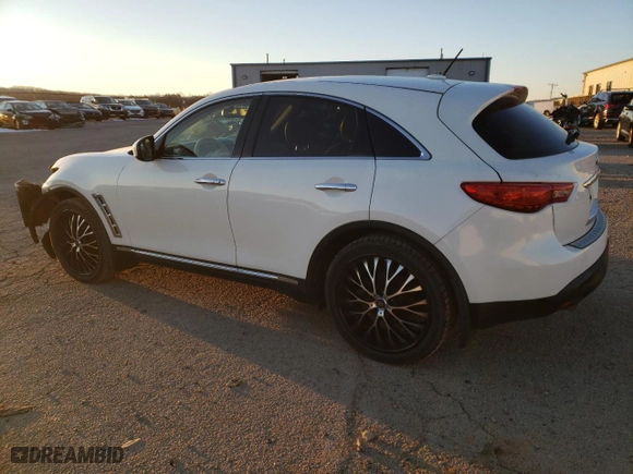 2012 Infiniti FX35 with VIN JN8AS1MW3CM152584, listed as a Copart auction lot 88191955 with 99,505 mi miles and Salvage Title. Bid and sale history available at carsss.com. Image 2.