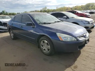 2005 Honda Accord EX with VIN 1HGCM56735A007014, listed as a Copart auction lot 54558455 with 237,511 mi miles and Salvage Title. Bid and sale history available at DreamBid. Image 4.