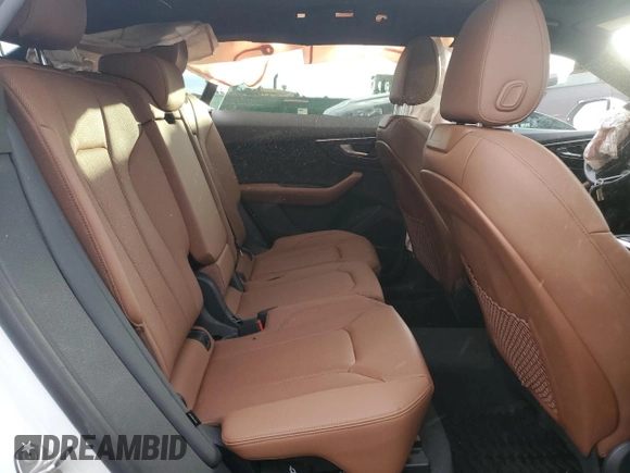 2023 Audi Q8 Premium Plus with VIN WA1BVBF11PD022656, listed as a Copart auction lot 85314434 with Not provided miles and Salvage title. Bid and sale history available at DreamBid. Image 11.