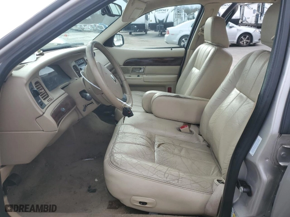2009 Mercury Grand Marquis LS with VIN 2MEHM75V99X621934, listed as a Copart auction lot 45138915 with 125,627 mi miles and Salvage Title. Bid and sale history available at carsss.com. Image 7.