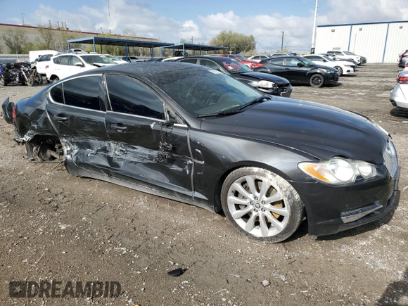 2011 Jaguar XF Premium with VIN SAJWA0GB7BLS11102, listed as a Copart auction lot 55853645 with 72,430 mi miles and Salvage title. Bid and sale history available at DreamBid. Image 4.