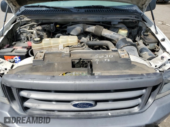 2003 Ford F-350 XL with VIN 1FTSW30L93ED85049, listed as a Copart auction lot 57946435 with 42,522 mi miles and Clean title. Bid and sale history available at DreamBid. Image 11.