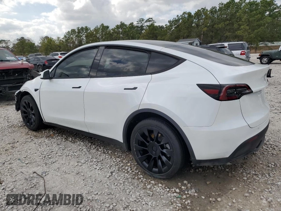 2024 Tesla Model Y Long Range with VIN 7SAYGDEE1RA234401, listed as a Copart auction lot 44199495 with 17,900 mi miles and Clean Title. Bid and sale history available at DreamBid. Image 2.