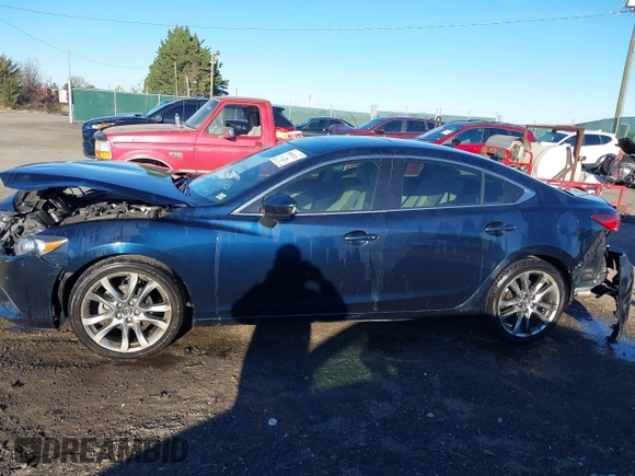 2015 Mazda 6 i Grand Touring with VIN JM1GJ1W55F1183824, listed as a IAAI auction lot 40840126 with 132,773 mi miles. Bid and sale history available at carsss.com. Image 15.