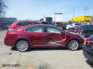 2015 Buick LaCrosse Leather with VIN 1G4GB5G36FF273449, listed as a IAAI auction lot 42059786 with 45,228 mi miles. Bid and sale history available at carsss.com. Image 13.