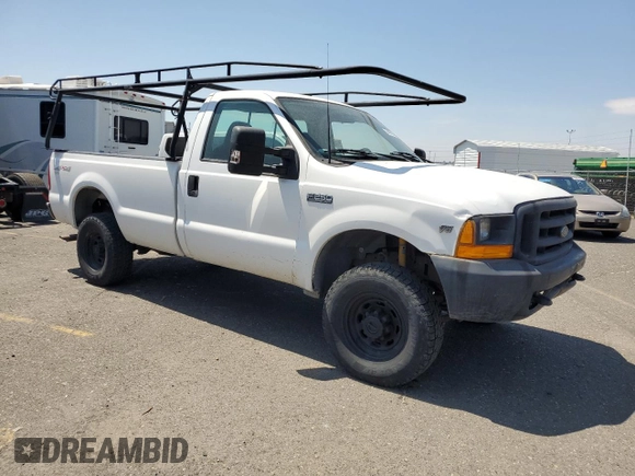 1999 Ford F-250 XL with VIN 1FTNF21L2XEE17853, listed as a Copart auction lot 58869285 with 140,220 mi miles and Clean title. Bid and sale history available at DreamBid. Image 4.