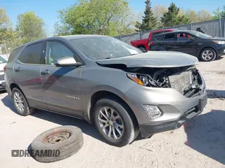 2018 Chevrolet Equinox LT z VIN 3GNAXSEV7JS647187, wystawiony jako IAAI lot #42227903 z przebiegiem 114 847 mil mil oraz . Historia ofert i sprzedaży dostępna na DreamBid. Obrazek 1.