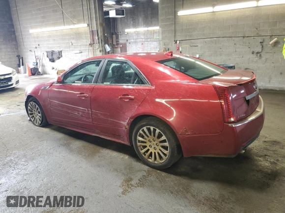 2010 Cadillac CTS Performance with VIN 1G6DL5EVXA0118281, listed as a Copart auction lot 51753175 with 134,718 mi miles and Salvage Title. Bid and sale history available at carsss.com. Image 2.
