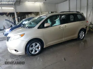 2013 Toyota Sienna LE AAS with VIN 5TDKK3DC6DS317129, listed as a Copart auction lot 64077295 with 156,877 mi miles and Salvage title. Bid and sale history available at DreamBid. Image 1.