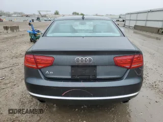 2013 Audi A8 3.0L with VIN WAUAGAFD2DN016626, listed as a Copart auction lot 51662665 with 73,741 mi miles and Salvage title. Bid and sale history available at DreamBid. Image 6.
