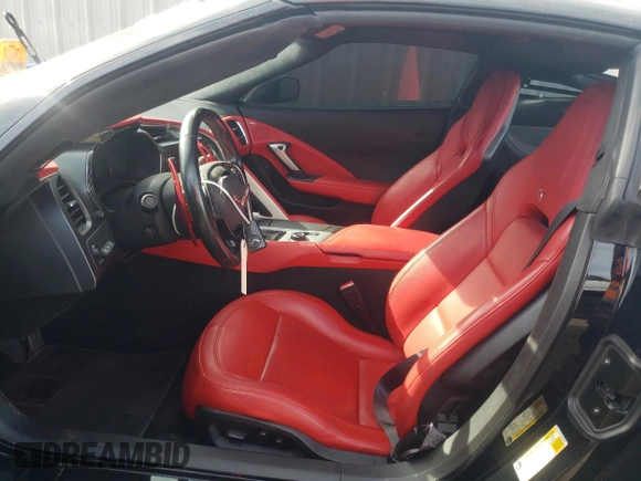 2017 Chevrolet Corvette Z06 3LZ with VIN 1G1YU2D63H5603064, listed as a Copart auction lot 75152693 with 44,348 mi miles. Bid and sale history available at carsss.com. Image 7.