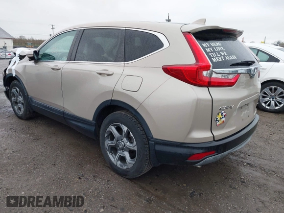 2018 Honda CR-V EX-L with VIN 2HKRW2H87JH681113, listed as a IAAI auction lot 41961301 with 85,672 mi miles. Bid and sale history available at carsss.com. Image 3.