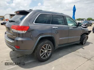 2017 Jeep Grand Cherokee Limited with VIN 1C4RJEBG4HC678756, listed as a Copart auction lot 59109565 with 77,505 mi miles and Salvage title. Bid and sale history available at DreamBid. Image 3.