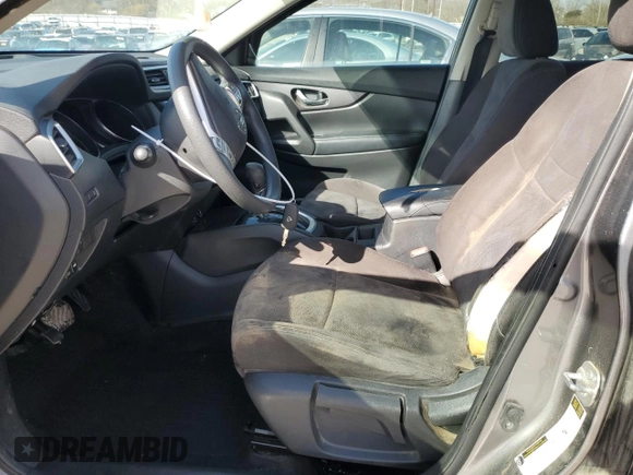 2015 Nissan Rogue SV with VIN KNMAT2MV6FP521625, listed as a Copart auction lot 48774245 with 145,789 mi miles and Salvage Title. Bid and sale history available at carsss.com. Image 7.