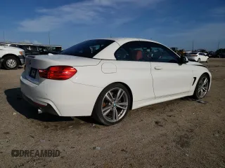 2016 BMW 4 Series 435i with VIN WBA3T3C5XG5A42251, listed as a Copart auction lot 63172184 with 38,725 mi miles and Salvage title. Bid and sale history available at DreamBid. Image 3.
