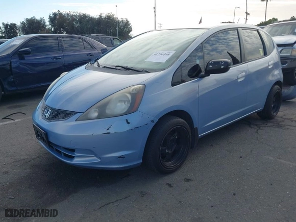 2010 Honda Fit with VIN JHMGE8H24AC014244, listed as a IAAI auction lot 41706568 with NaN miles. Bid and sale history available at carsss.com. Image 2.