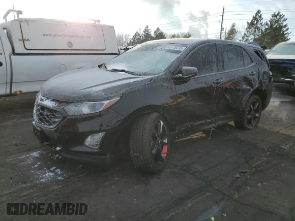 2019 Chevrolet Equinox LT with VIN 2GNAXVEX5K6145751, listed as a Copart auction lot 45759235 with 72,590 mi miles and Salvage Title. Bid and sale history available at carsss.com. Image 1.