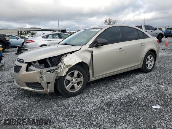 2014 Chevrolet Cruze LS with VIN 1G1PA5SHXE7287544, listed as a Copart auction lot 46072915 with 108,021 mi miles and Salvage Title. Bid and sale history available at carsss.com. Image 1.