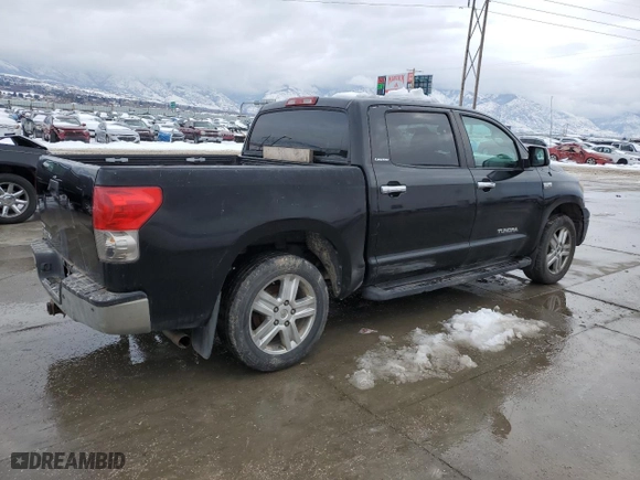 2008 Toyota Tundra 2WD Truck LTD with VIN 5TFEV58108X033116, listed as a Copart auction lot 45726255 with NaN miles and Salvage Title. Bid and sale history available at carsss.com. Image 3.