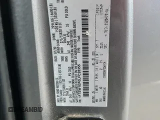 2020 Ford F-150 XL z VIN 1FTEW1EP0LFC28355, wystawiony jako Copart lot #60056765 z przebiegiem 109 003 mil mil oraz Nie do naprawy • Non repairable. Historia ofert i sprzedaży dostępna na DreamBid. Obrazek 12.