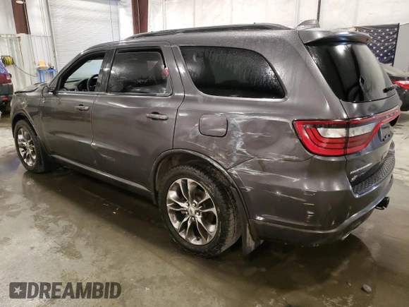 2019 Dodge Durango R/T with VIN 1C4SDJCTXKC743386, listed as a Copart auction lot 50820995 with 71,752 mi miles and Salvage Title. Bid and sale history available at carsss.com. Image 2.