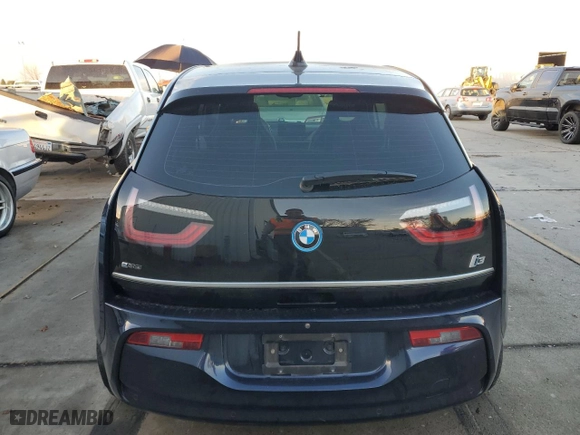 2019 BMW i3 with VIN WBY8P4C57K7D27696, listed as a Copart auction lot 85429264 with 32,219 mi miles and Salvage Title. Bid and sale history available at carsss.com. Image 6.