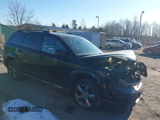2017 Dodge Journey Crossroad Plus with VIN 3C4PDCGB1HT582927, listed as a IAAI auction lot 41366053 with 151,516 mi miles. Bid and sale history available at carsss.com. Image 1.