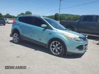 2013 Ford Escape Titanium с VIN 1FMCU0J98DUB77372, выставлен на аукционе Copart как лот 58006235 с пробегом 200 929 миль миль и Списание • Salvage title. История ставок и продаж доступна на DreamBid. Изображение 4.