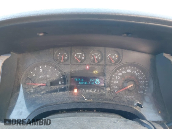 2009 Ford F-150 XL with VIN 1FTRF12W89KB47780, listed as a IAAI auction lot 41720708 with 138,136 mi miles and . Bid and sale history available at DreamBid. Image 7.